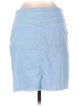 In The Wash Denim Skirt (view 2)