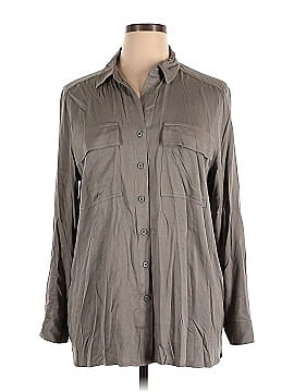 Simply Vera Vera Wang Long Sleeve Button-Down Shirt (view 1)