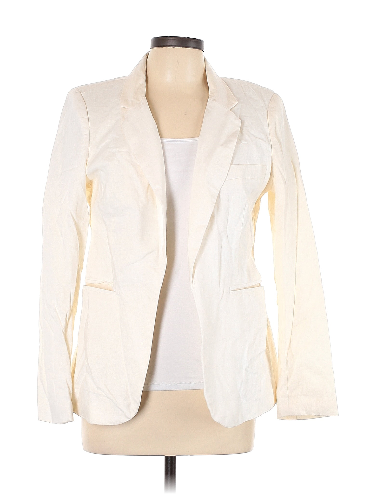 Rachel Zoe Ivory Blazer Size L - 81% off | ThredUp