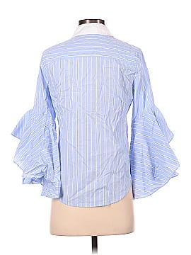 Jonathan Simkhai Long Sleeve Button-Down Shirt (view 2)