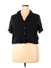 A Bound Short Sleeve Button Down Shirt
