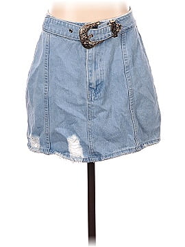 Le Lis Denim Skirt (view 1)