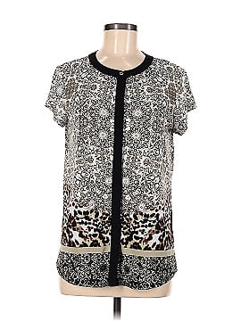 Dana Buchman Short Sleeve Blouse (view 1)