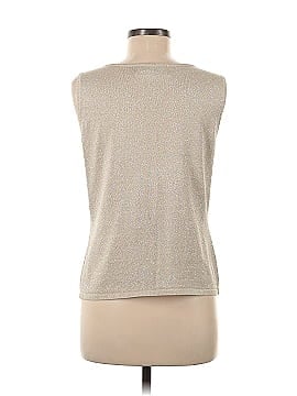 Teri Jon by Rickie Freeman Sleeveless Silk Top (view 2)