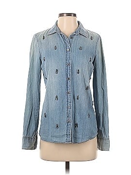 J.Crew Collection Long Sleeve Button-Down Shirt (view 1)