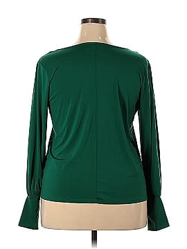 ELOQUII Long Sleeve Blouse (view 2)