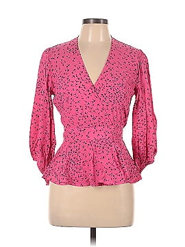 Ganni Long Sleeve Blouse (view 1)