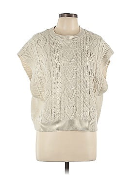 Aqua Sweater Vest (view 1)