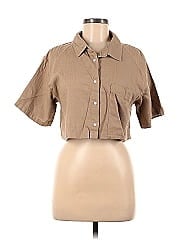 Kendall & Kylie Short Sleeve Button Down Shirt