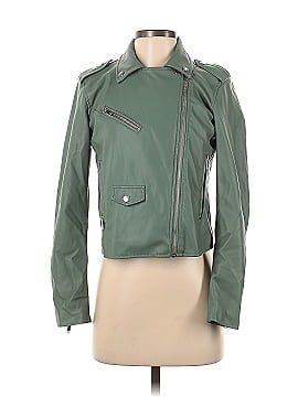 Nine West Faux Leather Jacket (view 1)