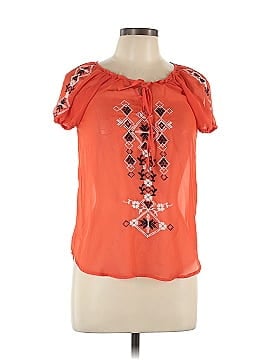 Eyeshadow Short Sleeve Blouse (view 1)