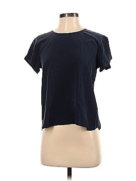 Splendid Short Sleeve Silk Top (view 1)