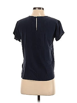 Splendid Short Sleeve Silk Top (view 2)