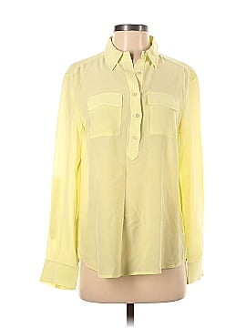 Ann Taylor LOFT Long Sleeve Silk Top (view 1)