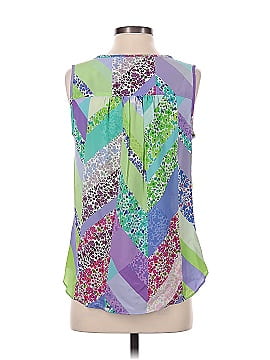 Trina Turk Sleeveless Silk Top (view 2)