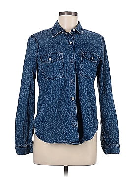 Gap Long Sleeve Button-Down Shirt (view 1)