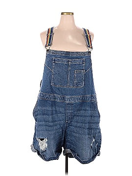 Lane Bryant Overall Shorts (view 1)