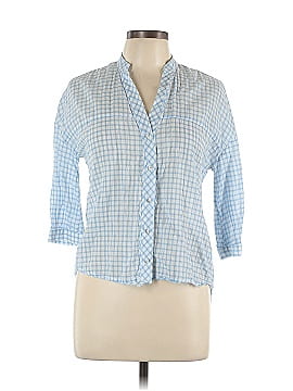 Zara Basic 3/4 Sleeve Button-Down Shirt (view 1)