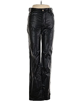 Zara Faux Leather Pants (view 1)