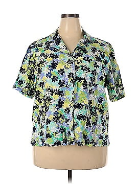 Gloria Vanderbilt Short Sleeve Button-Down Shirt (view 1)