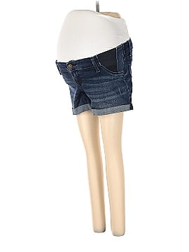 Isabel Maternity Denim Shorts (view 1)