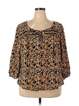 Adrienne Vittadini Long Sleeve Blouse (view 1)