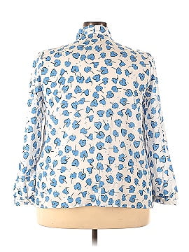 ELOQUII Long Sleeve Blouse (view 2)