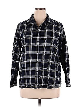 Uniqlo Long Sleeve Button-Down Shirt (view 1)