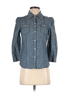 Juicy Couture 3/4 Sleeve Button-Down Shirt (view 1)