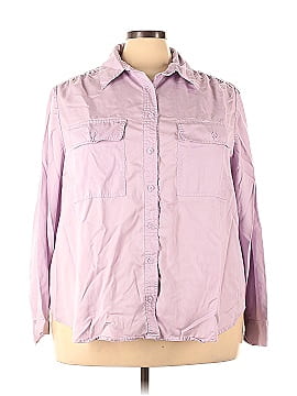 Lane Bryant Long Sleeve Button-Down Shirt (view 1)