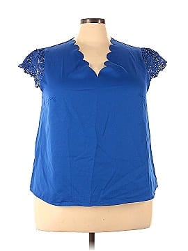 Emery Rose Short Sleeve Blouse (view 1)