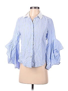 Jonathan Simkhai Long Sleeve Button-Down Shirt (view 1)