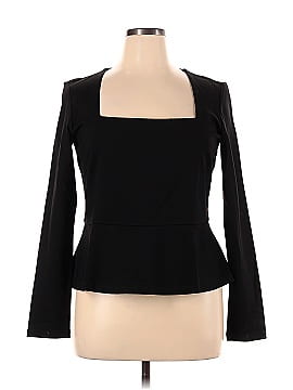 BCBGMAXAZRIA Long Sleeve Top (view 1)