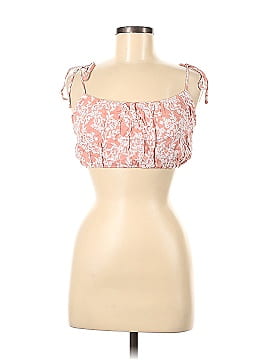 Pink Lily Sleeveless Blouse (view 1)