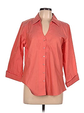Coldwater Creek 3/4 Sleeve Button-Down Shirt (view 1)