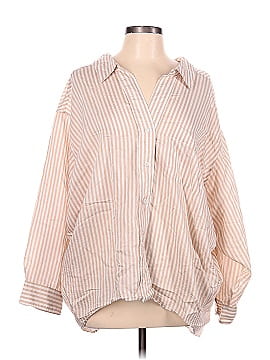 Zara Long Sleeve Button-Down Shirt (view 1)
