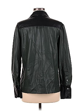 STAUD Faux Leather Top (view 2)