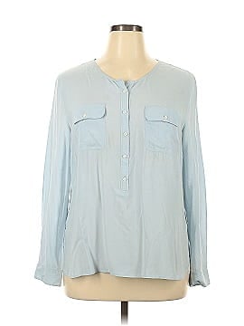 Ann Taylor LOFT Outlet Long Sleeve Blouse (view 1)