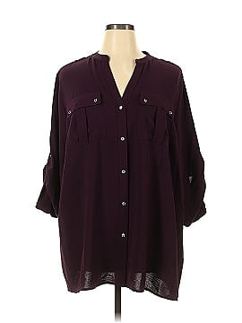 Calvin Klein Long Sleeve Blouse (view 1)