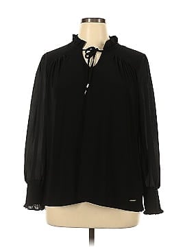 AK Anne Klein Long Sleeve Blouse (view 1)