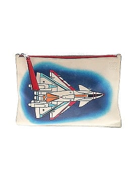 Loewe Spaceship Leather Zipper Pouch (view 1)