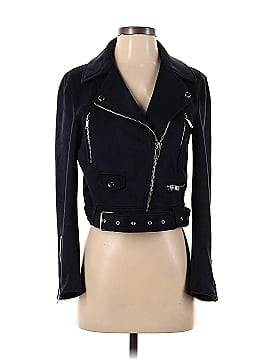 Zara Basic Faux Leather Jacket (view 1)