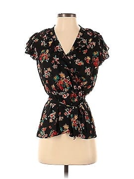New York & Company Short Sleeve Blouse (view 1)