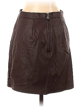 Abercrombie & Fitch Faux Leather Skirt (view 2)