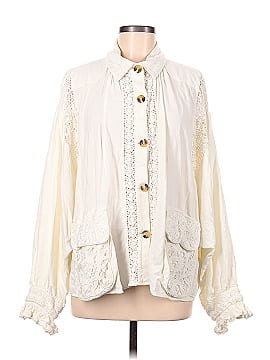 Free People Long Sleeve Button-Down Shirt (view 1)