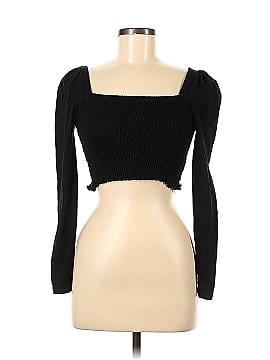 Topshop Long Sleeve Top (view 1)