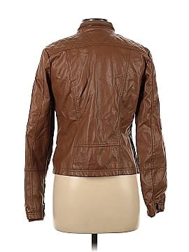 Maralyn & Me Faux Leather Jacket (view 2)