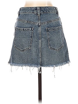 We the Free Denim Skirt (view 2)