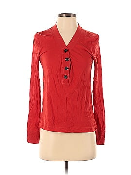 Ann Taylor LOFT Outlet Long Sleeve Henley (view 1)