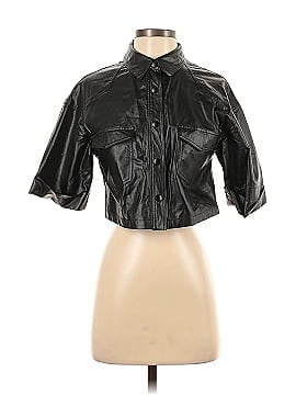 Choosy Faux Leather Jacket (view 1)